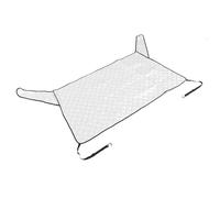 Hamwesh Cubierta para Parabrisas Trasero de Coche, 2 Capas, Cubierta Magnética para Todo Tipo de Clima, Nieve, Hielo, Protector de Parabrisas con Respaldo a Prueba de Arañazos, Bloqueo de la Luz