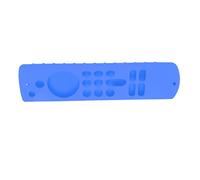 Hamwesh Cubierta Remota de Stice Fire, Caja de Protección de Silicona para 2021 Fire TV Stick 4K MAX Alexa Voice Remote 3rd Gen, Anti Slip con Cordón, Diseño Preciso de Recortes (Blue)