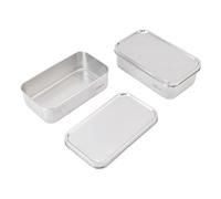 Hamwesh de Acero Inoxidable para Adultos, Caja Bentos a Prueba de Fugas de 800 Ml con Correa, Contenedor de Alimentos Portátil Apto para Lavavajillas para Viajes, Trabajo, Escuela