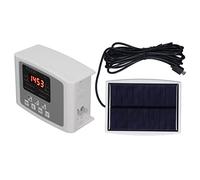 Hamwesh de Riego Automático, Kit de Riego por Goteo con Sincronización de Carga USB y Energía Solar con Temporizador Programable, Bomba de Automático para Plantas en Macetas de Interior