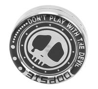 Hamwesh Deslizador de Metal para Inquietos, Juguete Magnético de Aleación de Zinc con Rodamientos Rodantes, Diseño Compacto y Bolsa de Almacenamiento de Cuero para Alivio de la Ansiedad en Adultos,