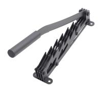 Hamwesh Divisor de Encendido Montado en la Pared, Galleta de Madera de Palanca de Alta Resistencia con Acero Al Alto Carbono para Acampar en el Patio Trasero del Hogar (BLACK)