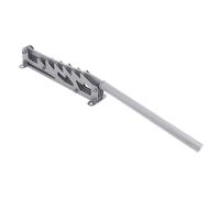 Hamwesh Divisor de Encendido Montado en la Pared, Galleta de Madera de Palanca de Alta Resistencia con Acero Al Alto Carbono para Acampar en el Patio Trasero del Hogar (SILVER)
