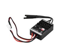 Hamwesh ESC sin Escobillas, Controlador de Velocidad Eléctrico de Alto Rendimiento 30A para SCX24 1/24 RC Crawler, ESC sin Escobillas SCX24 con Disipación de Calor de Flujo Axial y Manual de Usuario