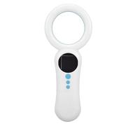 Hamwesh Escáner de Microchip, 500 Registros 134,2 KHz 125 KHz FDX B Lector de Microchip Compatible con EMID, Escáner de Chip para Mascotas con Pantalla TFT de 1,44 Carga de Datos USB para Perro Gato