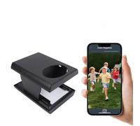 Hamwesh Escáner de Película Móvil, Escáner Fotográfico Portátil para Diapositivas y Negativos de 35 Mm Convierte Películas a JPEG Digitales con Luz LED y Aplicación sin Cargo, Compatible