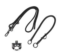 Hamwesh Eslinga de Hombro para Cámara, Correa para el Cuello Cruzada Liviana, Antideslizante y Ajustable, Correa para la Muñeca para Cámara de Acción con Tornillo de 1/4 de Pulgada para Cámaras de