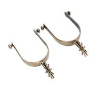 Hamwesh Espuelas Occidentales, Aleación de Zinc óxido No Tóxico con Equipo para Accesorios de Equitación