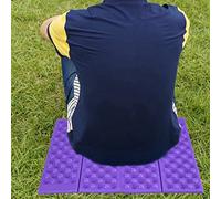 Hamwesh Estera de Camping, Cojín de Asiento de Espuma XPE Plegable Impermeable, Almohadilla para Sentarse Portátil con Espuma de Celda Cerrada para Aislamiento Térmico de Alta Resistencia y (#2)