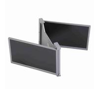 Hamwesh Extensor de Pantalla de la Computadora Portátil 15 Pulgadas FHD 1080p IPS, Monitor Dual Portátil con Soporte Retráctil para Teléfonos PCS Portátiles (Gris Espacial)