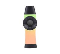 Hamwesh Flauta Kazoo Colorida con Cuerno Extraíble para Niños y Adultos Principiantes (naranja y verde)