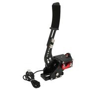 Hamwesh Freno de Mano Sim Racing, Sensor Hall de 64 Bits Freno de Mano Progresivo USB sin Contacto para, PC de Racing con Amortiguación de Resorte de Alta Rigidez para One Series S X PC (BLACK)