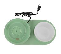 Hamwesh Fuente de Agua para Gatos, 2 en 1, Flujos de Circulación Silenciosos Automáticos, Diseño para Beber, Alimentador Automático para Gatos, Cuencos Elevados para con Gran Capacidad para y Perros