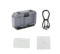 Hamwesh Funda para Cargador de Batería de Cámara, Carga Automática Inteligente de Doble Ranura y Tapa Magnética para Caja de Almacenamiento de Batería de Cámara, Cargador de para de Acción con 2