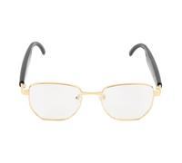 Hamwesh Gafas Inteligentes AI, Gafas de Traducción en Tiempo Real, Inalámbrico, Altavoz Incorporado, Traducción Cara a Cara, Subtítulos de Llamadas de Voz, Soporte GPT DeepSeek, Para Hombres y (GOLD)