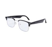 Hamwesh Gafas Inteligentes de Traducción AI, Traducción en Tiempo Real para 163 Idiomas, Diseño Compacto con Bloqueo de Luz, Gafas Traductoras Bluetooth 5.3, de Audio de Oído Abierto con Incorporado