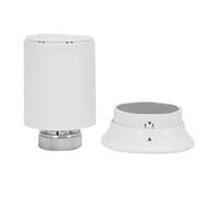 Hamwesh Gem TRV, Termostato de Radiador Inteligente Desmontable con Sensor Remoto RF y Pantalla Táctil LED para Calefacción del Hogar y Espacios Grandes (SEA889-WIFI(TY))