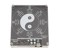 Hamwesh Generador de Resonancia de 7.83Hz Generador de Pulso de Frecuencia Ultra Baja con Cable USB para Ayuda para el Sueño y Resonador de Audio, Salida de Potencia Diferencial Dual Puerto Externo