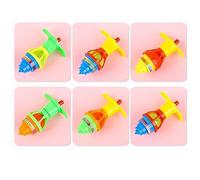 Hamwesh Giroscopio LED Intermitente, 12 Piezas, Hermosa Iluminación, Juguetes Giratorios para Niños para Fiesta de Navidad, Fiesta Portátil, Divertido Giroscopio de Plástico