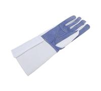 Hamwesh Guante de Esgrima Antideslizante para Mano Derecha, Guante de Entrenamiento Protector Resistente para Espada, de Agarre de Esgrima Transpirable con Absorción de Sudor para Partido, Práctica