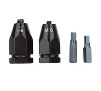 Hamwesh Herramienta de Remachado Neumático, 90 PSI, M6 M8 M10, 600 RPM, | Kit de pistola remachadora de aire, construcción de metal, antideslizante, positivo negativo, para fabricación de