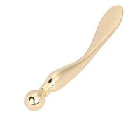 Hamwesh Importación única 0.4 * 3.8in de la Crema de la Cuchara del Alivio de la Fatiga Ocular del Diseño del Palillo del Masaje del Ojo de la Aleación del Cinc