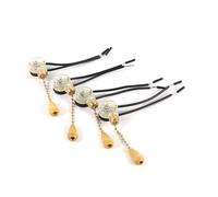 Hamwesh Interruptor de Cordón con Cadena para Decoración del Hogar, Bonito Estilo Vintage, para Muebles de Estilo Rural, 4 Componentes de Cobre y Carcasa de Plástico Técnico