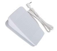 Hamwesh Interruptor de Pedal para Máquina de Coser a Prueba de agua: Controlador de Pie Universal de un Orificio con Cable de Alimentación de 4.9 Pies, Reemplazo Multifuncional de Plástico Duradero