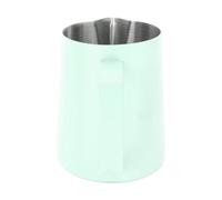 Hamwesh Jarra para Espumar Leche, 20 Oz, 600 Ml, Taza para Espumar Leche de Acero Inoxidable 304, Jarra de con Escala Interna Transparente y Boquilla Puntiaguda para Barra de café Latte Cappuccino