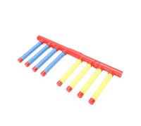 Hamwesh Juego de Desafío Drop Sticks, 3 Modos de Velocidad Ajustables, Control Remoto, Juego de Dos Jugadores para Atrapar Palos, Juguete de Entrenamiento de Coordinación Ojo-Mano con Palos Que