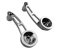 Hamwesh Juego de Manivela para Manija de Ventana de Automóvil, Diseño Fresco, Liviano, 2 Piezas, Adecuado para Vehículos Clásicos, Fácil Instalación, Apto para, Apto para