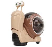 Hamwesh Juguete para bebé de Caracol Que Se Arrastra, Cabeza Temblorosa, Proyección de Luz 3D, Juguete Interactivo para Gatear, de Caracol para Caminar y Bailar con Historias Musicales para Bebés de