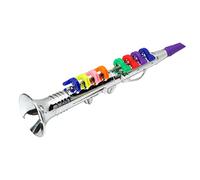 Hamwesh Juguete para Clarinete, Instrumento Musical para Niños de Más de 3 Años, Juguete de Saxofón con Trompeta de Plástico, Diseño Portátil para Educación Temprana y Aprendizaje Musical