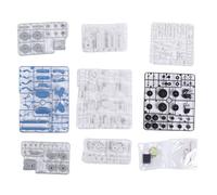 Hamwesh Kit de Construcción de Robot Solar, 14 en 1 con Energía Solar, Juego de Construcción Educativo Stem Que Fomenta la Resolución de Problemas y la Curiosidad, Juguete Robótico Científico con