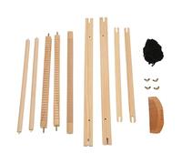 Hamwesh Kit de Telar, Telar para Niños de Operación Simple, Pequeño con Accesorios de Peine de Hilo para Principiantes, Adultos y Niños
