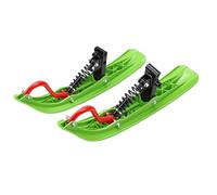 Hamwesh Kit de Trineo de Nieve Go Kart, Trineo de Nieve con Tracción Mejorada Antideslizante, esquí para Motos de con Esquís de Plástico para Proyectos de Bricolaje Go Kart UTV Quad