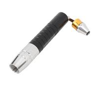 Hamwesh Lámpara Detectora de Luz de Evaluación de Jade, Cuerpo de Aleación de Aluminio con 3 Fuentes de Luz, Longitud de Onda de 365 Nm para Identificación de Joyas, Carga USB Tipo C, Control de