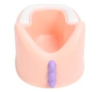 Hamwesh Lavabo para Bebés, Fregadero Ergonómico Ensanchado con Base Engrosada y Profundo para Prevención de Salpicaduras, Asiento de Baño para Niños Pequeños, Lavabo para Bebés con Cojín Suave de