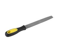 Hamwesh Lima de Molino Plana con para Afilar Acero, Cobre, Aluminio - Herramienta de Lima de Borde Liso/ala para Ingenieros, 12,4 Pulgadas