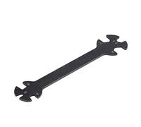 Hamwesh Llave Multifunción de Metal para Coche RC, Superficie Lisa, Adecuada para Tuercas M3 M4 M5 M5.5 M7 M8, Fácil de Transportar