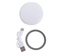 Hamwesh Luz Magnética para Selfies, Rotación de 360 Grados, Varilla Ajustable con Giro de 180, 3 Modos de Luz, de Relleno para Teléfono LED, Anillo de Portátil con Soporte de Espejo para Selfies,
