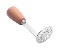Hamwesh Machacador de Patatas, Triturador de Patatas de Acero Inoxidable 304 Mango Ergonómico Cuerpo Liso, Herramienta Cocina Triturador Frijoles Verduras Frutas Carne Aguacate (Investigación de la