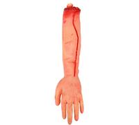 Hamwesh Mano Cortada, Manos Falsas de Goma Sangrientas Realistas, Accesorio de Halloween con Textura de Piel Detallada para Decoraciones de Casas Encantadas, Bromas y Disfraces de Zombis (Mano Rota