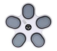 Hamwesh Máquina de Boxeo, Innovadora Máquina de Boxeo de Entrenamiento de Respuesta en Tiempo Real con Música BT, Entrenador de Ajustable con Soporte de Pared para Ejercicios en el Hogar, Adultos y