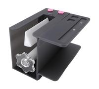 Hamwesh Máquina de Floración de Pestañas, Dispositivo de Abanico de Pestañas con Rotación Manual, Material Acrílico para Salones de Belleza, Suministros de Extensión de, Fácil de Usar para (BLACK)