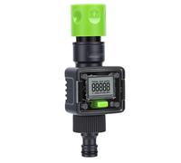 Hamwesh Medidor de Flujo de Agua Digital, Impermeable IPX6, 4 Modos de