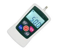 Hamwesh Medidor de Fuerza Digital 500N Medidor de TensióN y CompresióN de Fuerza Portátil con Unidades N LB Kg Oz, Estuche de Almacenamiento, Apagado Automático para Pruebas Destructivas de Enchufe