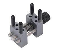 Hamwesh Mini Abrazadera de Tornillo de Banco, Piezas de Trabajo Pequeñas con Agarre Ajustable, Sujeción Máxima de 1,2 Pulgadas, para Fabricación de Joyas, Reparación de Relojes, Elaboración de