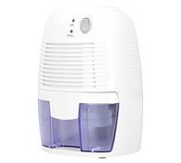 Hamwesh Mini Deshumidificador, Deshumidificador Pequeño de 10 W, Secador de Aire USB Portátil Silencioso con Tanque de Agua Desmontable para Baño, Dormitorio, Hogar, Armario RV