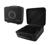 Hamwesh Mini Estuche de Viaje para Satélite, Carcasa Dura Impermeable con Funda Protectora de Espuma Que Absorbe los Golpes, Bolsa Portátil con Asa Incorporada y Correas de Resorte Traseras para